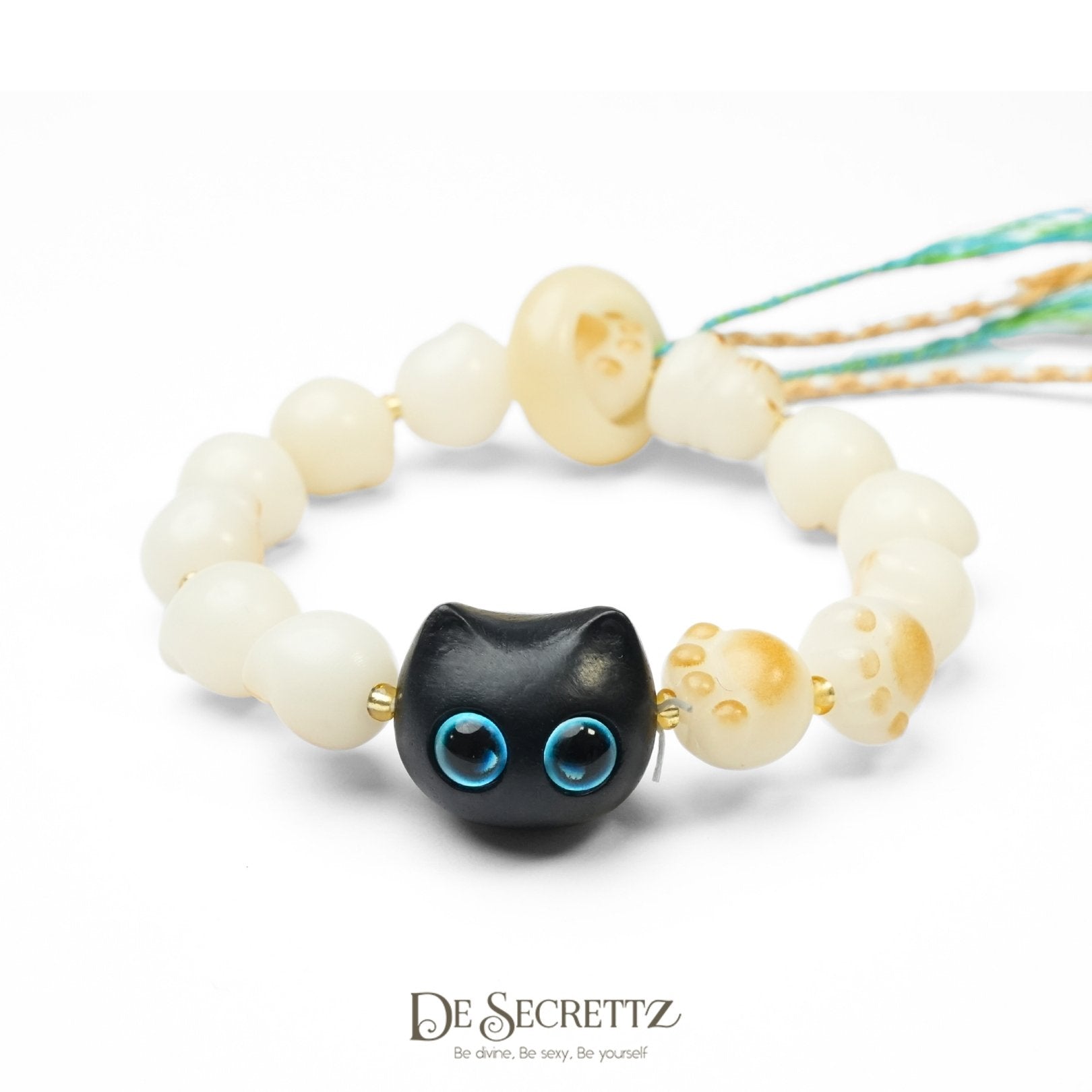 Serenity Cat Bodhi Seeds Gelang Tangan