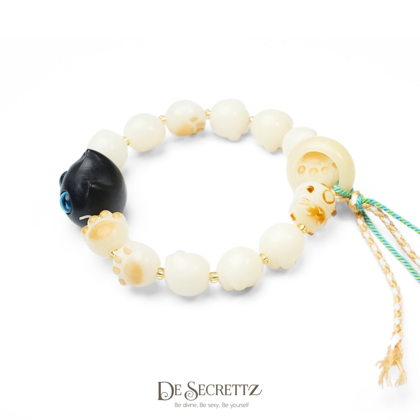 Serenity Cat Bodhi Seeds Gelang Tangan
