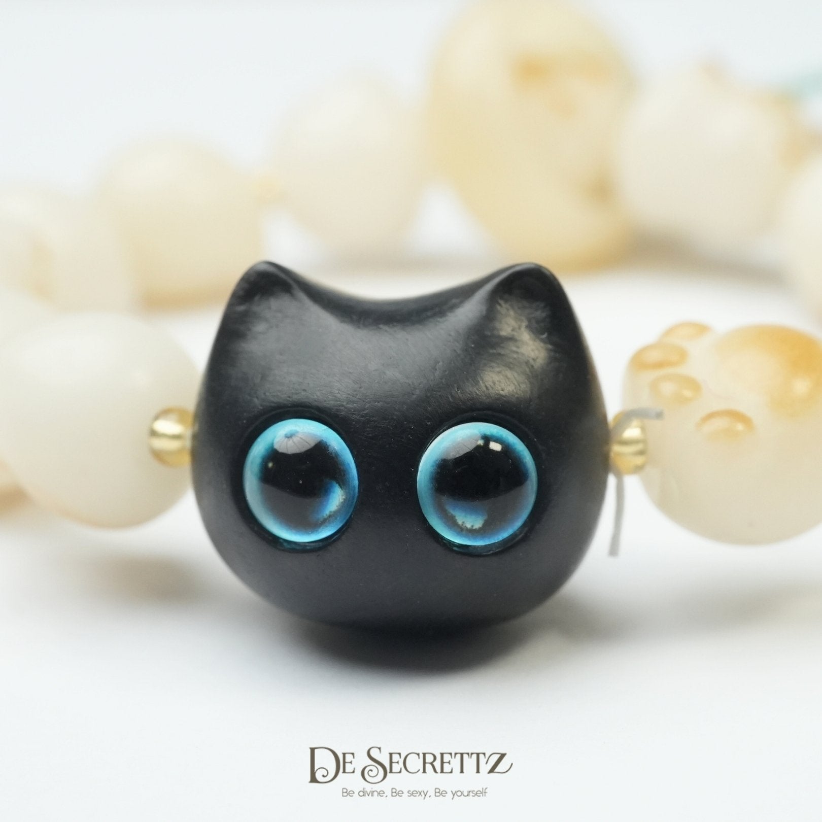 Serenity Cat Bodhi Seeds Gelang Tangan