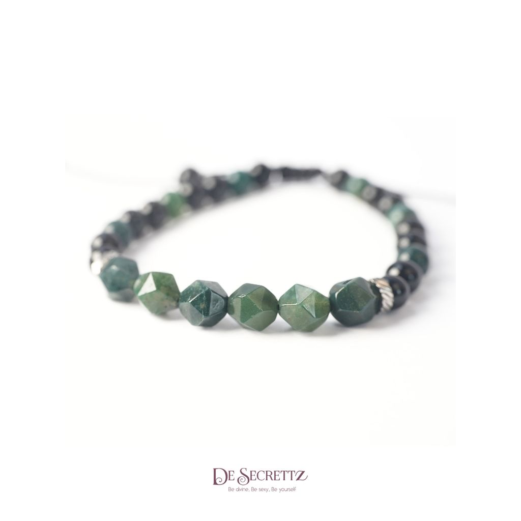 Elementra - Gelang Batu Macrame Unisex