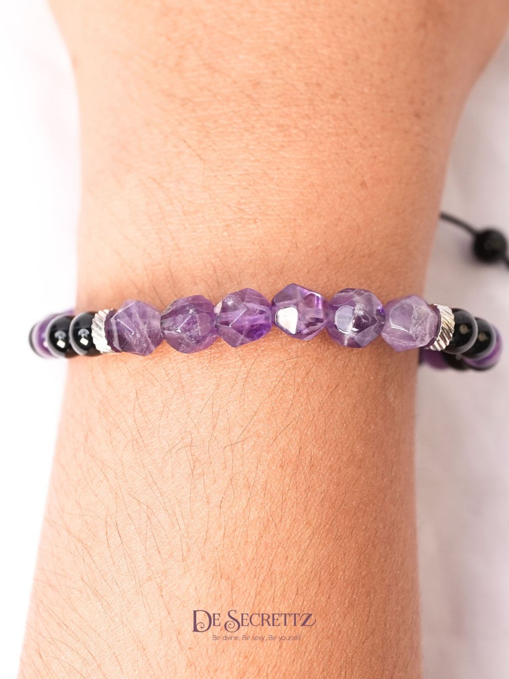Elementra - Gelang Batu Macrame Unisex
