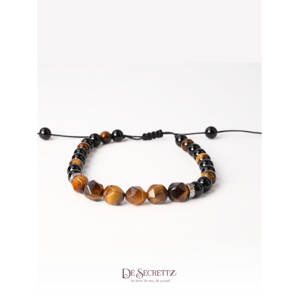 Elementra - Gelang Batu Macrame Unisex