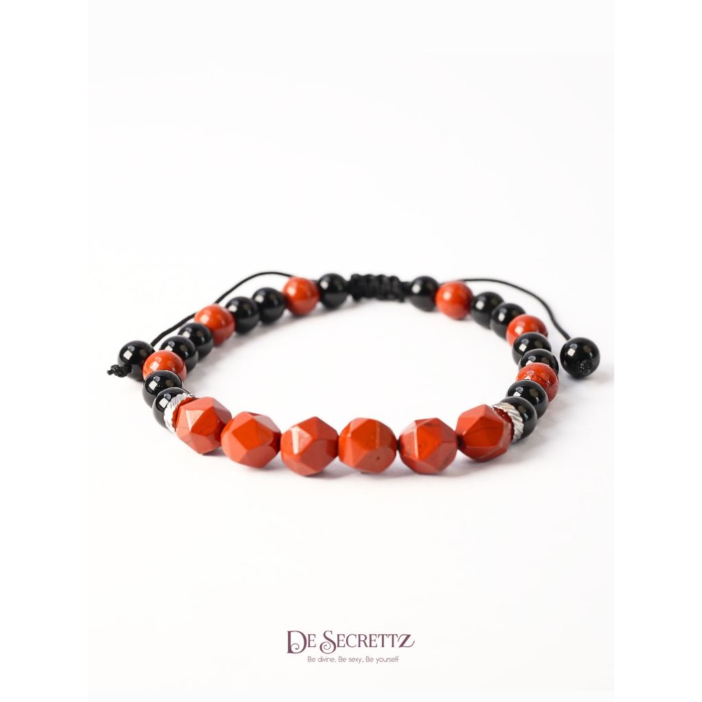 Elementra - Gelang Batu Macrame Unisex