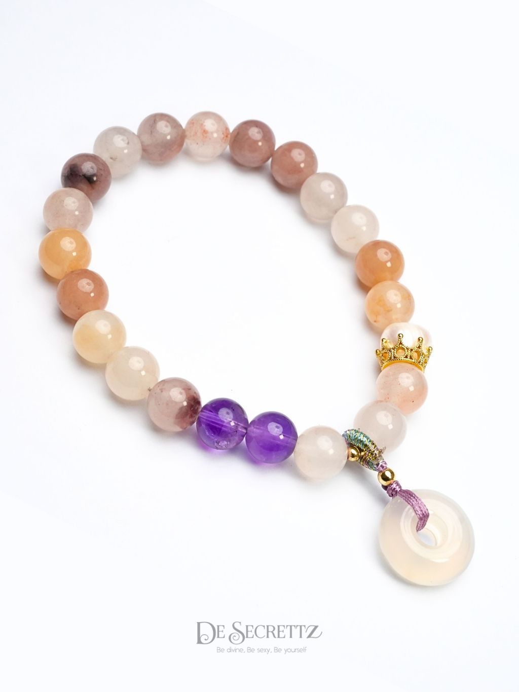 Blush Allure Set Daster Tracy + Gelang Lavender Harmony